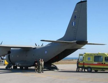 Ολοκλήρωση με ασφάλεια 2 επιχειρήσεων αερομεταφοράς ασθενών από τις ΕΔ παραμονή των Χριστουγέννων